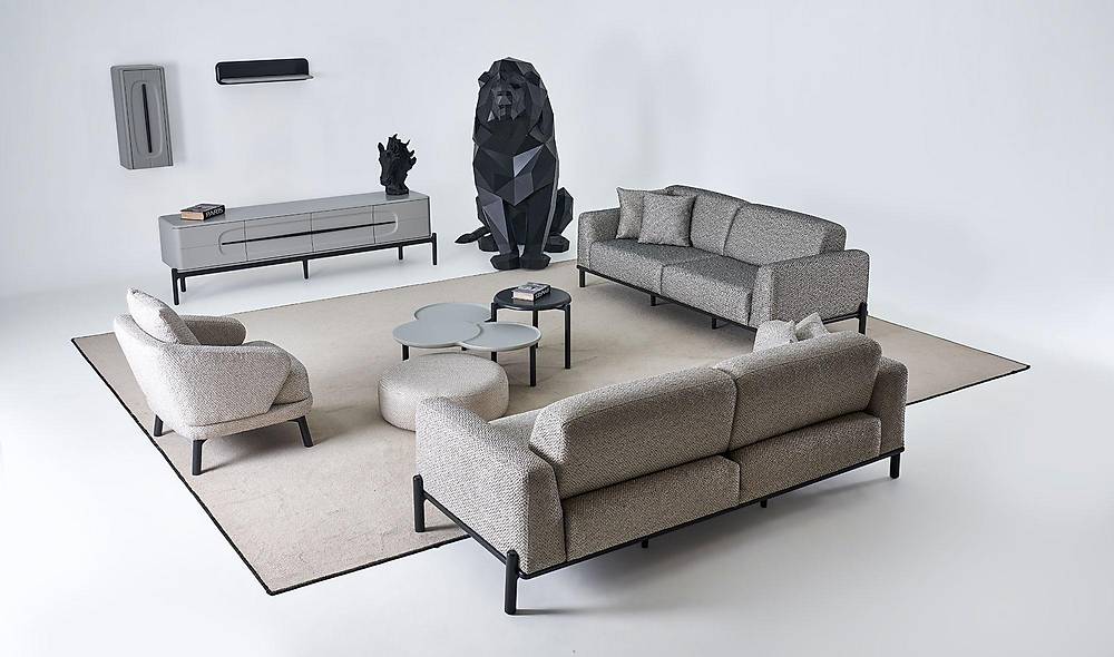 Moda Yemek Odas� - Gri