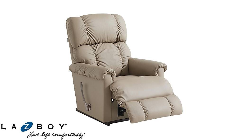 La-Z-Boy Pinnacle Leather Madras Sallan�r TV Koltu�u - Mushroom