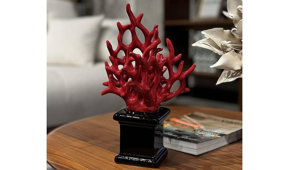 Black Red Mercan Obje