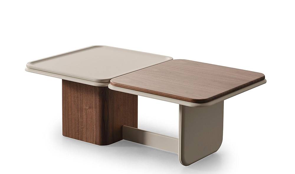 Jacob Orta Sehpa - Krem Ceviz