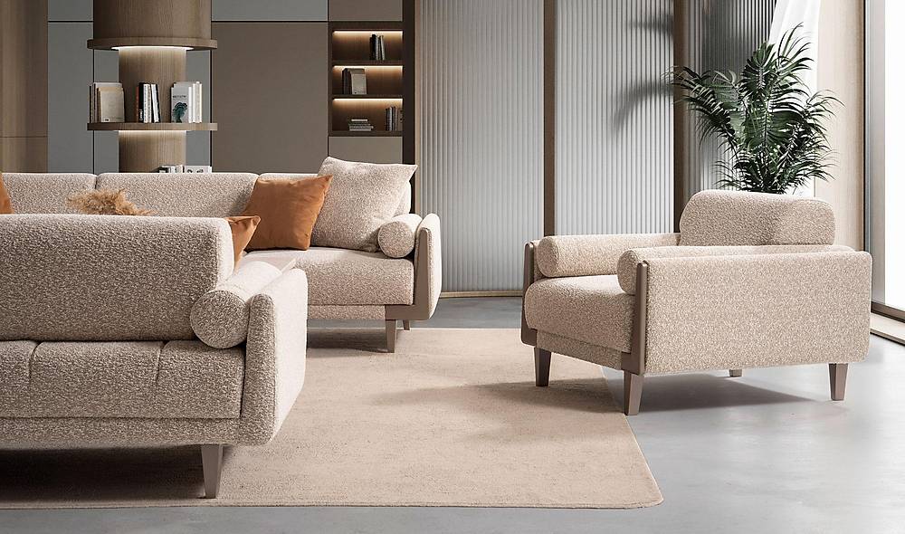 Edda Koltuk Tak�m� - Bej