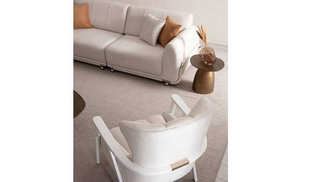 Valeria Koltuk Tak�m� - Ekru