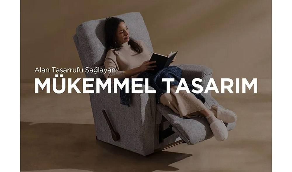 La-Z-Boy Pinnacle Madras Mushroom Elektrikli Koltuk