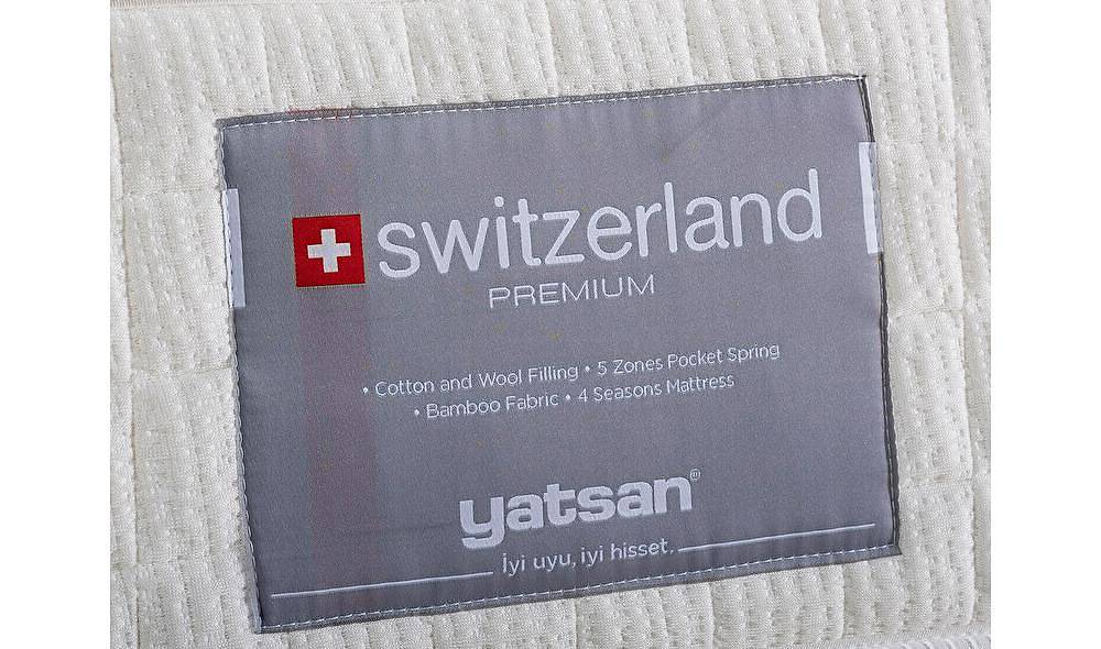 Yatsan Switzerland Premium Elysium Baza + Ba�l�k + Yatak