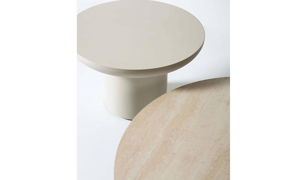 Brandon Orta Sehpa Seti - Krem