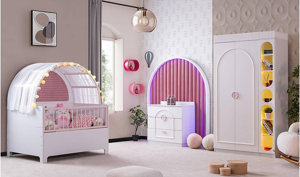 Aries Bebek Odas - Pembe