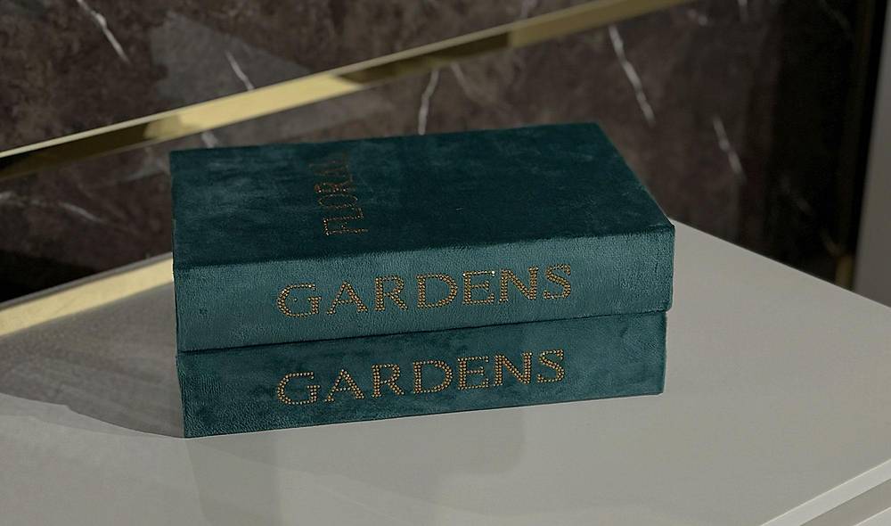 Floral Gardens Kitap Kutusu - 1 Adet