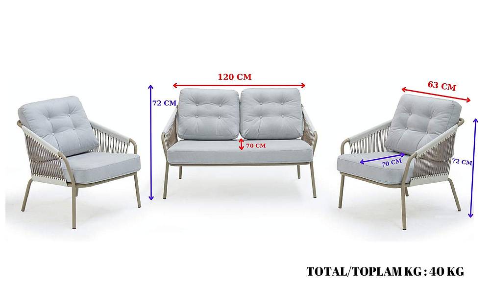 �erkezk�y Bah�e Koltuk Tak�m�