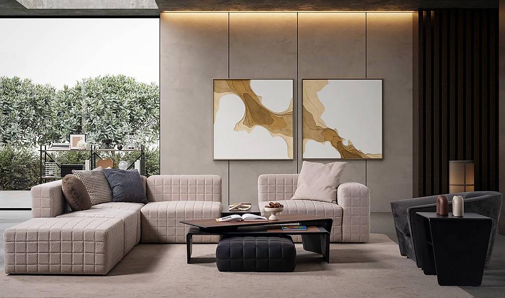 Lady Puflu Sehpa Seti