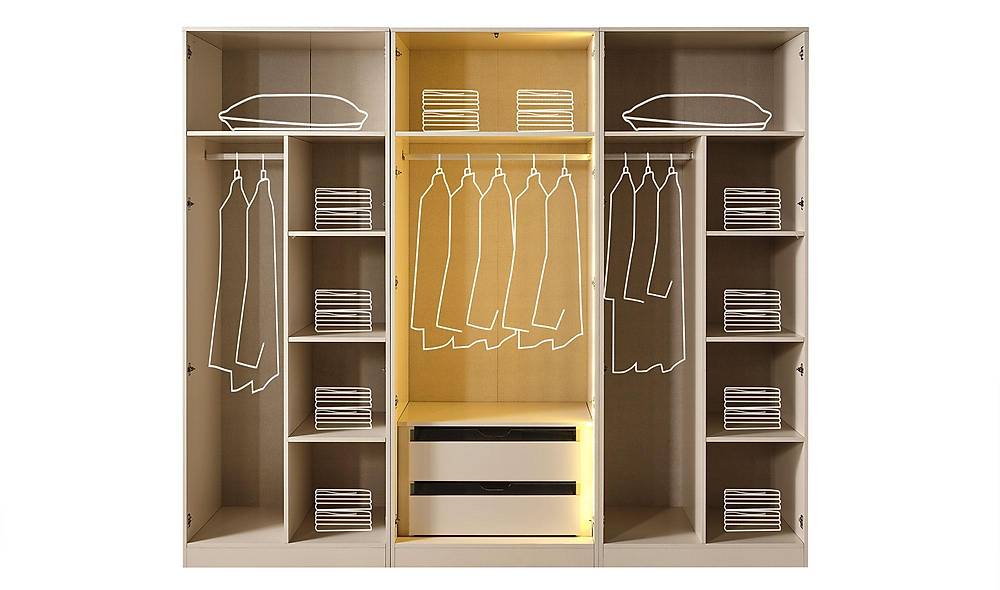 Lugano 6 Kapl Gardrop