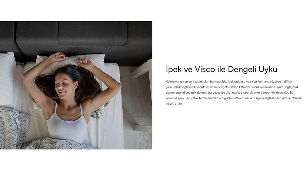 Yatsan Allure Positano Visco Yatak