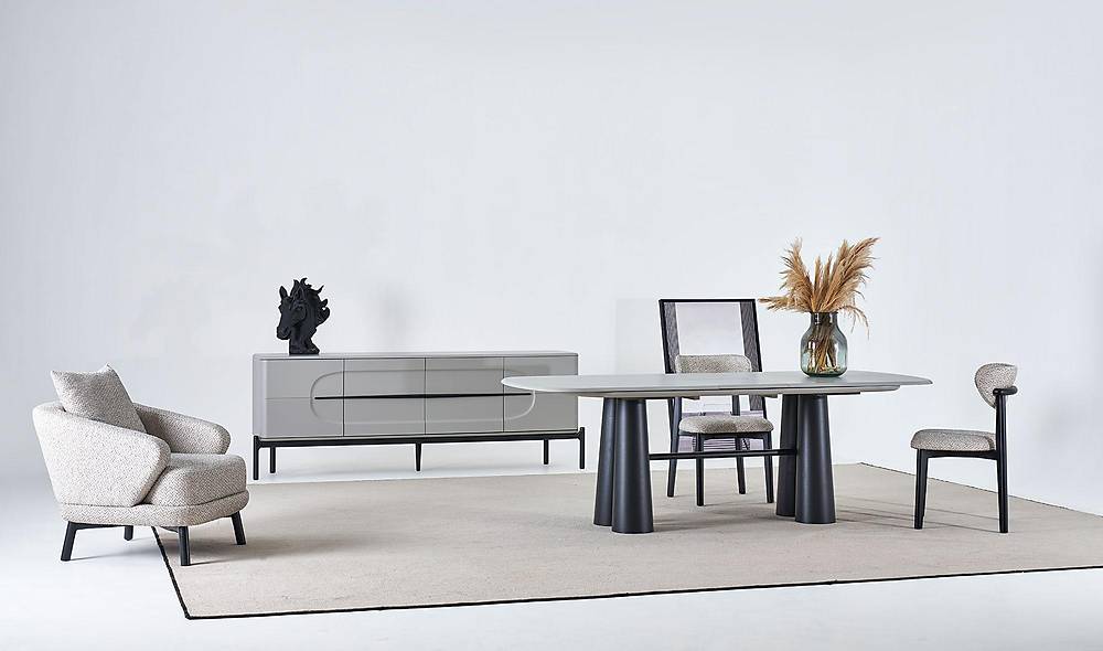 Moda Yemek Odas� - Gri