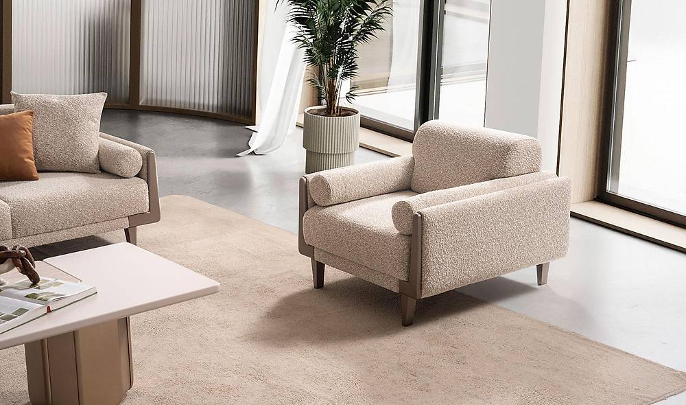 Edda Koltuk Tak�m� - Bej