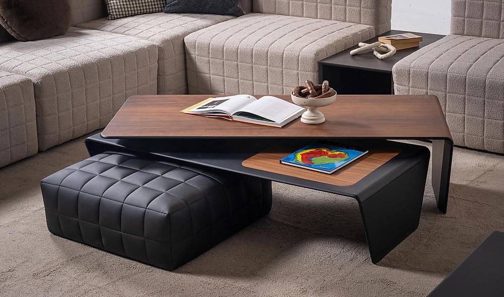 Lady Puflu Sehpa Seti