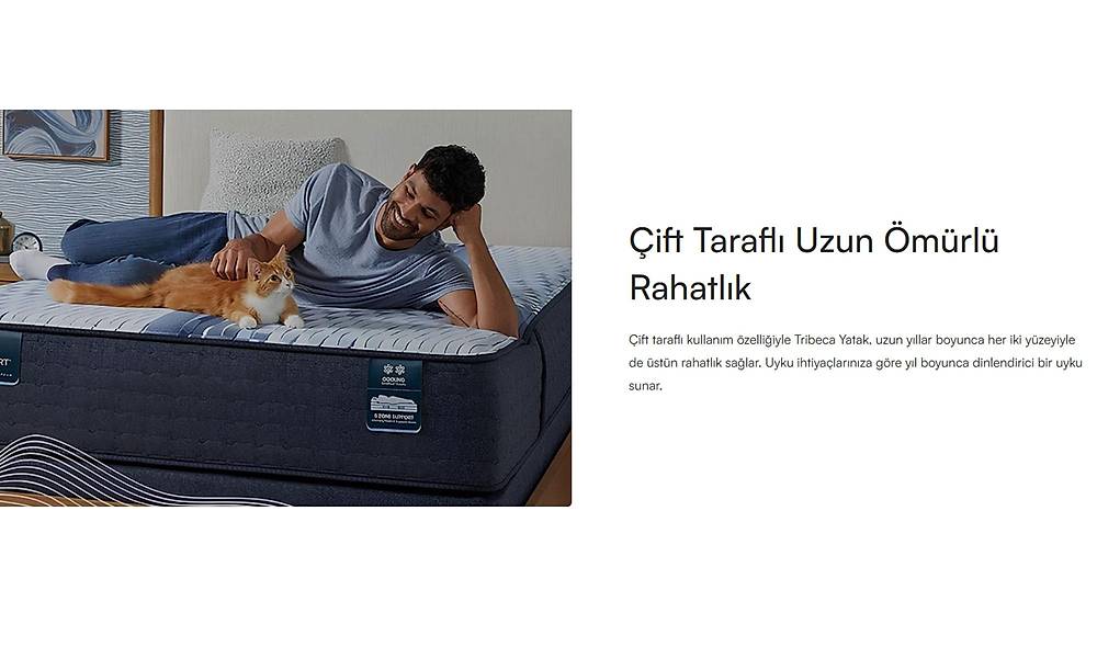 Yatsan Serta Tribeca Pocket Yayl� Pamuk Yatak