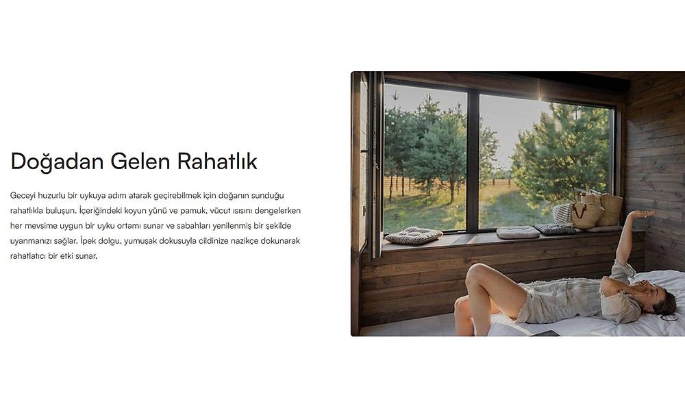 Yatsan Switzerland Premium �ift Tarafl� Yatak