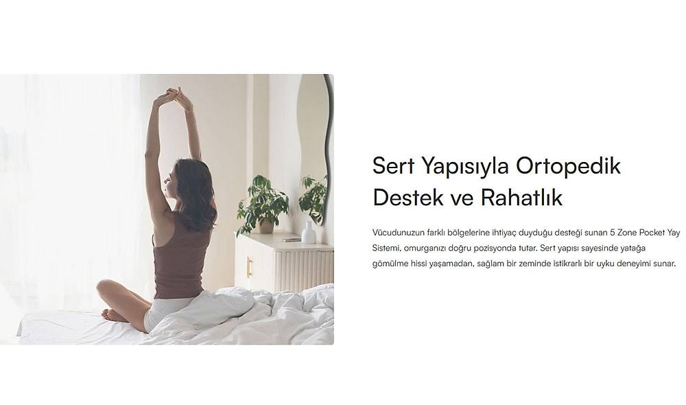 Yatsan Switzerland Original �ift Tarafl� Yatak