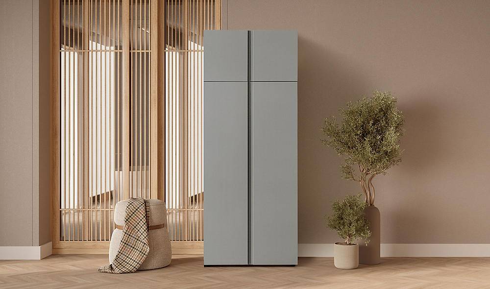 Monna 2 Kap�l� Gardrop - Gri