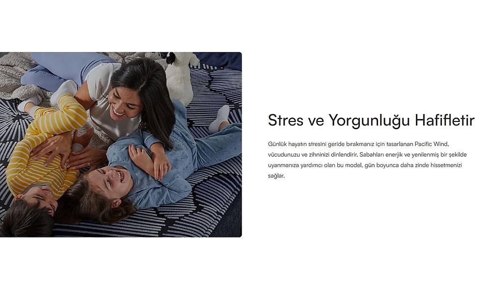 Yatsan Serta Perfect Sleeper Pacific Wind Yatak