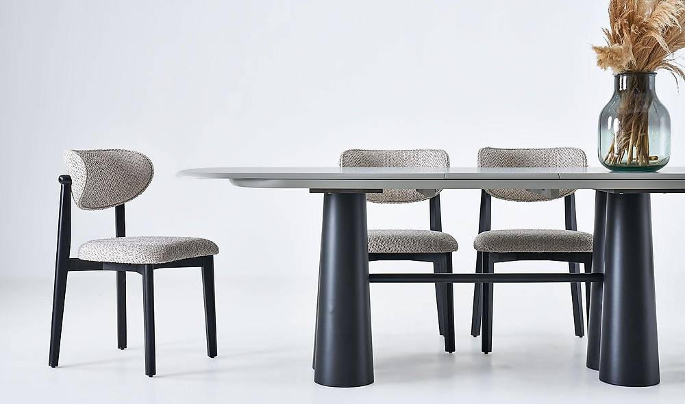 Moda Yemek Masas� Tak�m� - Gri