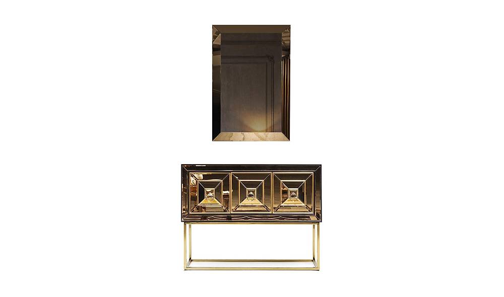 Fendi Black & Gold Luxury Dresuar