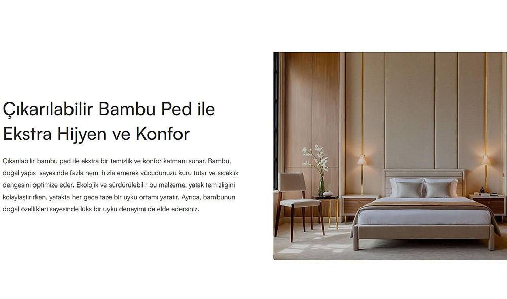 Yatsan Switzerland Premium Plus �ift Tarafl� Yatak