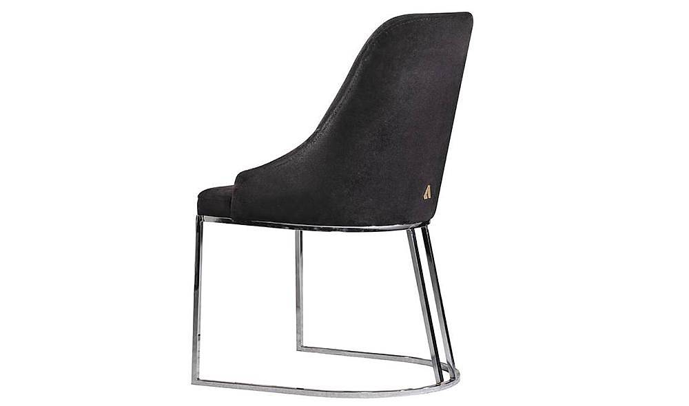 Nepal Luxury Sandalye 6 Adet - Siyah
