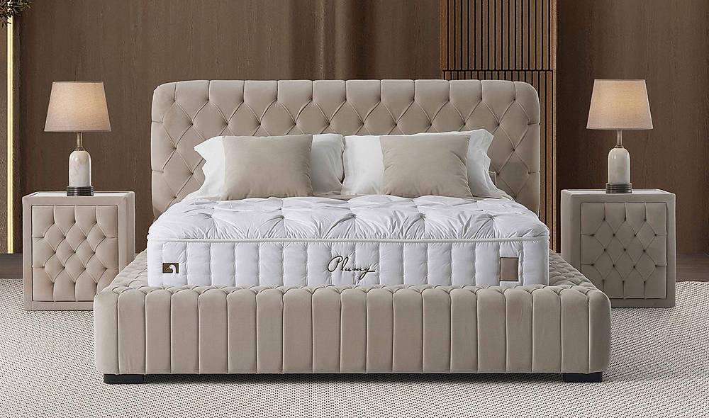 Plumy Baza + Ba�l�k + Yatak - Krem