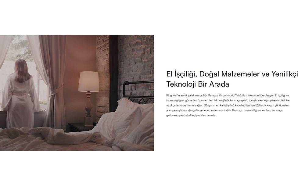 Yatsan King Koil Penrose Visco Hybrid Yatak