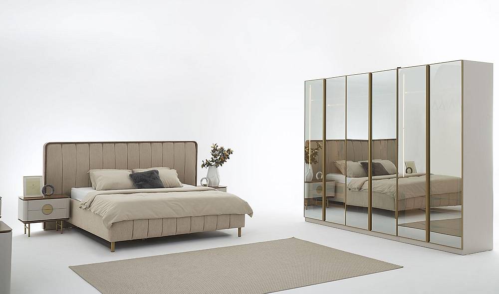 Artut Bazal� Yatak Odas� - Cam Kapakl�