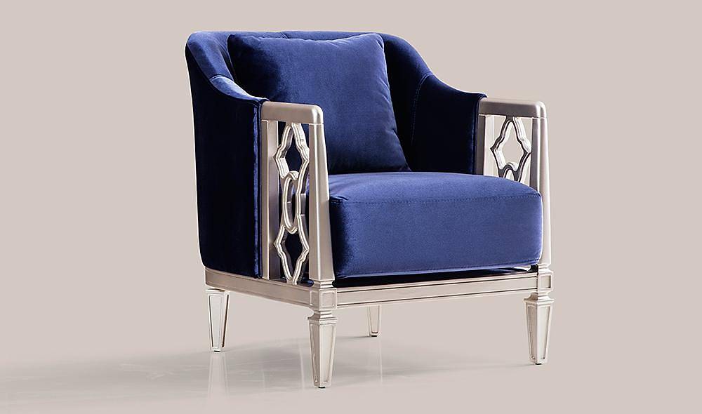 Elegant Lks Salon Takm - Mavi