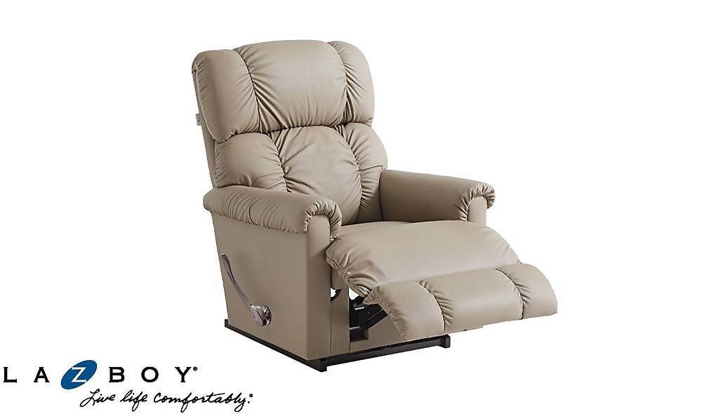 La-Z-Boy Pinnacle Leather Madras Sallan�r TV Koltu�u - Mushroom
