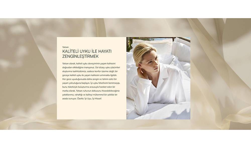 Yatsan Switzerland Original �ift Tarafl� Yatak