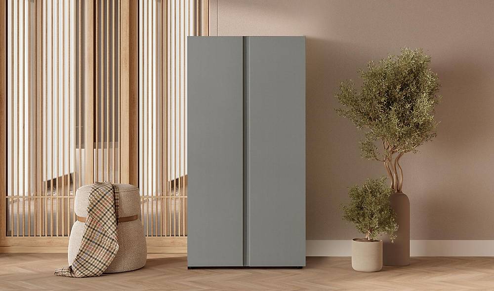 Monna 2 Kap�l� Gardrop - Gri