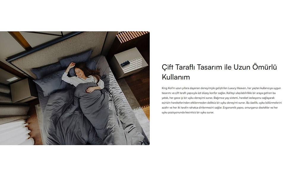 Yatsan King Koil Luxury Heaven Firm Pocket Yayl� Yatak