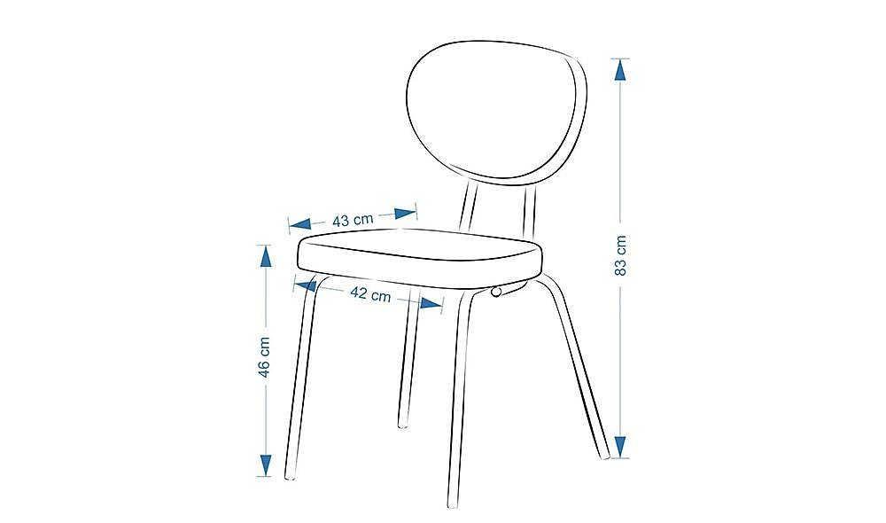 Yamur Sandalye 6 Adet - Yeil