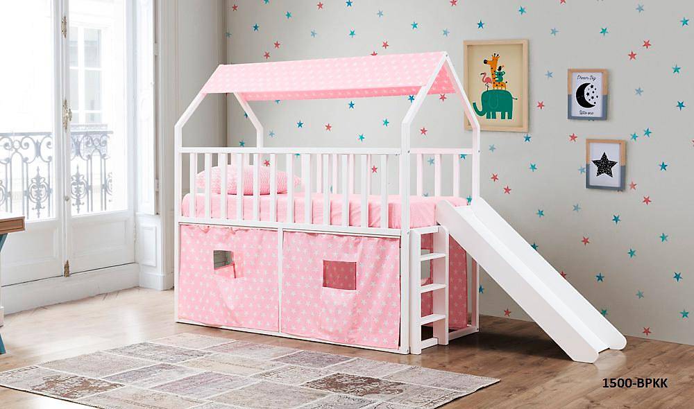 Montessori Kaydrakl Yatak Pembe- 1500 Bpkk