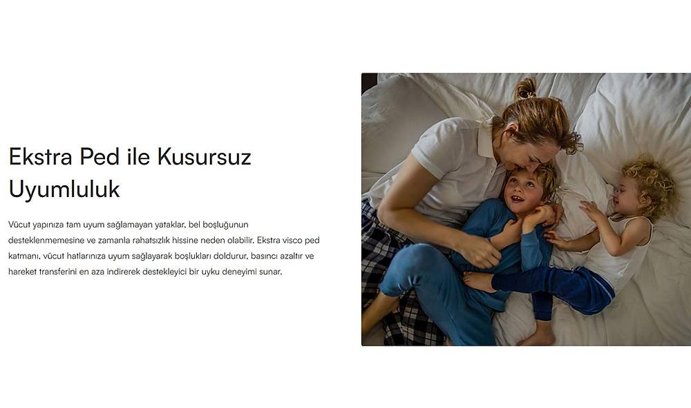 Yatsan Sealy Posturepedic Shelmore Visco Pedli Yatak