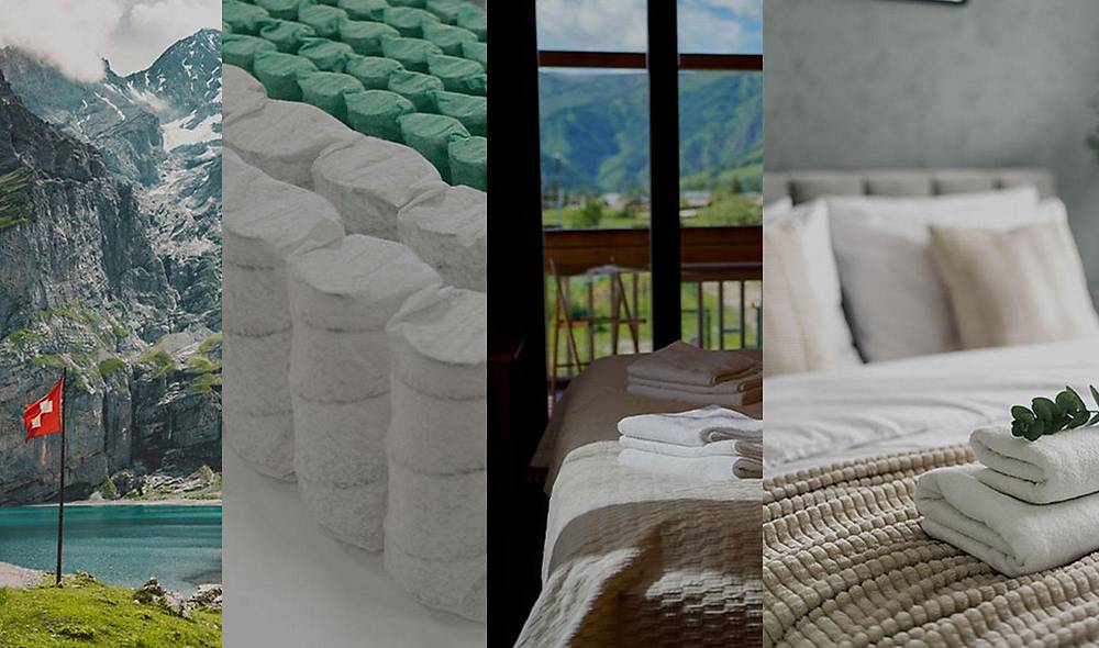 Yatsan Switzerland Original �ift Tarafl� Yatak