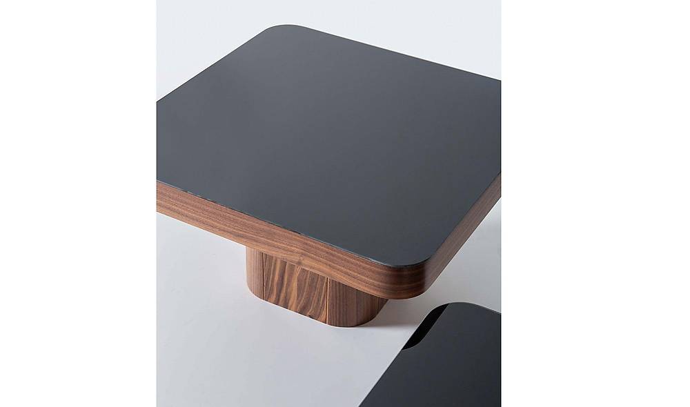 Oliver Orta Sehpa Seti - Ceviz