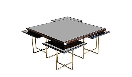 Mercan Luxury Orta Sehpa Caddeyildiz Mobilya