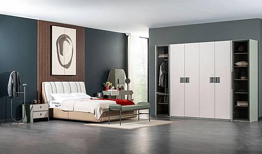 Gardena Bazalı Yatak Odası - 6 Kapılı