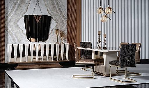 Yeni Sezon Luxury Yemek Odası Takımı Modelleri ve Fiyatı 2026 - CaddeYıldız