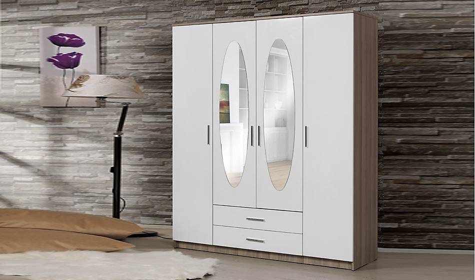 Ortaca 4 Kapılı Dolap Gardroplar Gardolap Modelleri