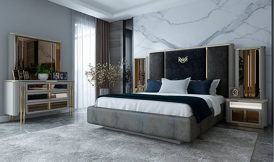 Efsane Yatak Odası CaddeYıldız Mobilya