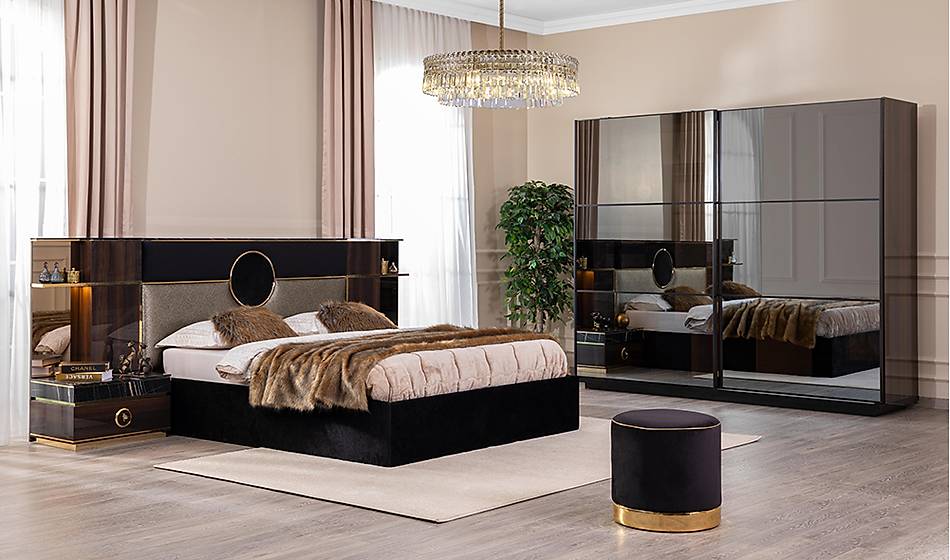 Asus Luxury Yatak Odası V2 CaddeYıldız Mobilya