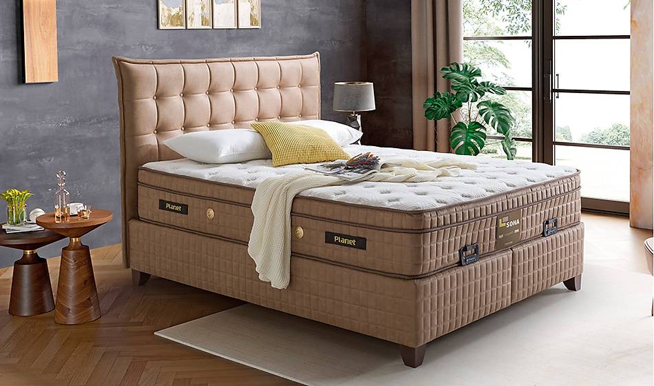 Sona Yatak Seti CaddeYıldız Mobilya