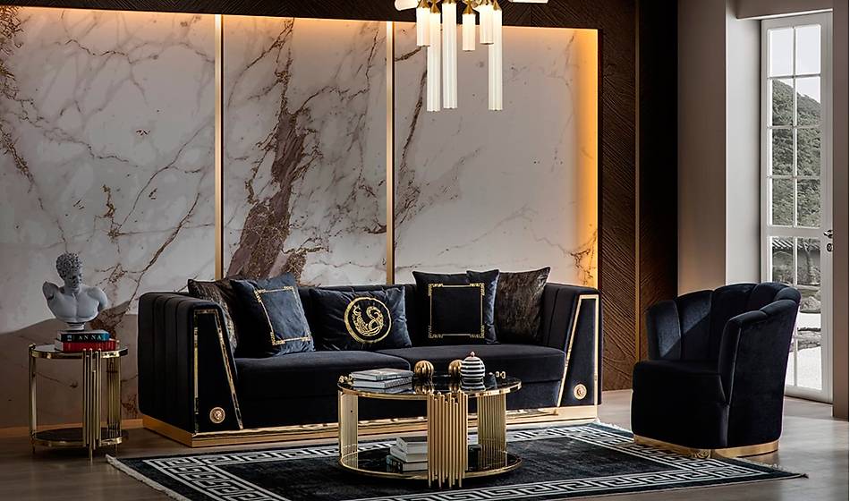 Golden Luxury Salon Takýmý