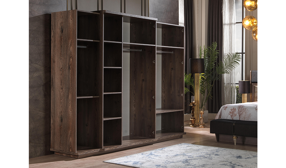 Resital Bazalı Yatak Odası CaddeYıldız Mobilya