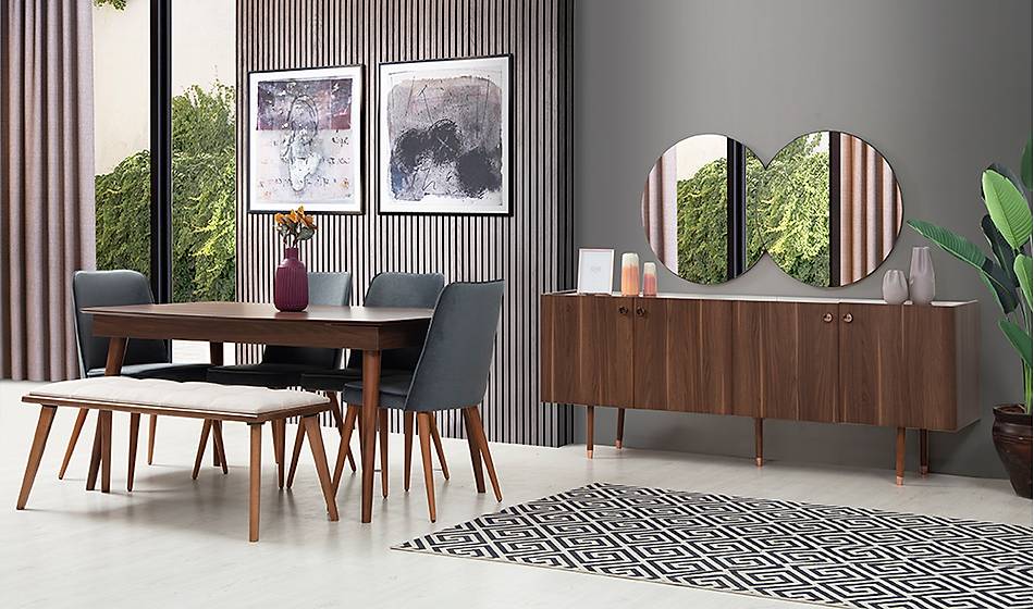 Merit Yemek Odası CaddeYıldız Mobilya